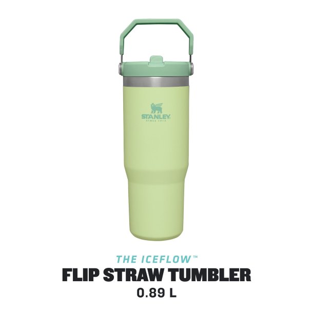 Stanley The iceflow flip straw tumbler 0,89 L. Citron