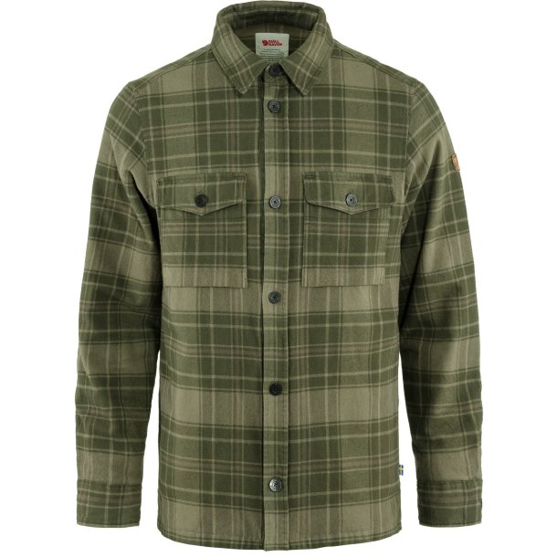 Övik lite skjorte m/for Fv. Deep forrest/laurel green - Beklædning herre - Outdoor Fyn