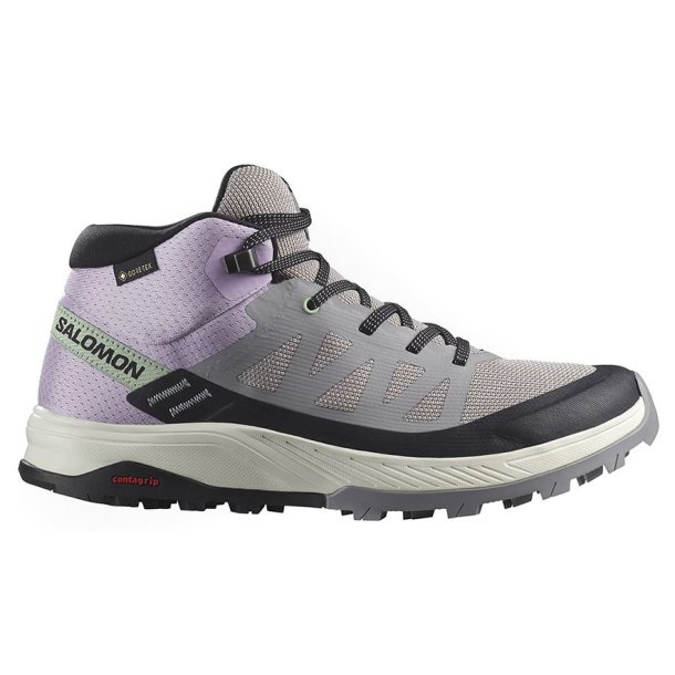 SALOMON OUTRISE mid GTX  Gull/Orchid Bloom/Black
